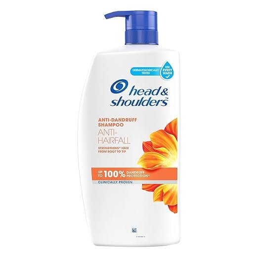 Head & Shoulders Anti- Hairfall Shampoo, 1 Litres